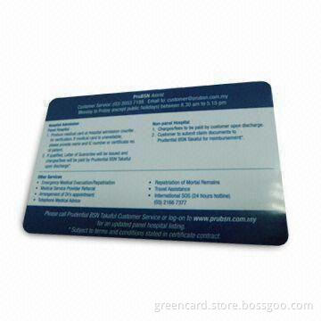 Scratch Card, Made of PVC or Paper, with Matte or Glass Surface